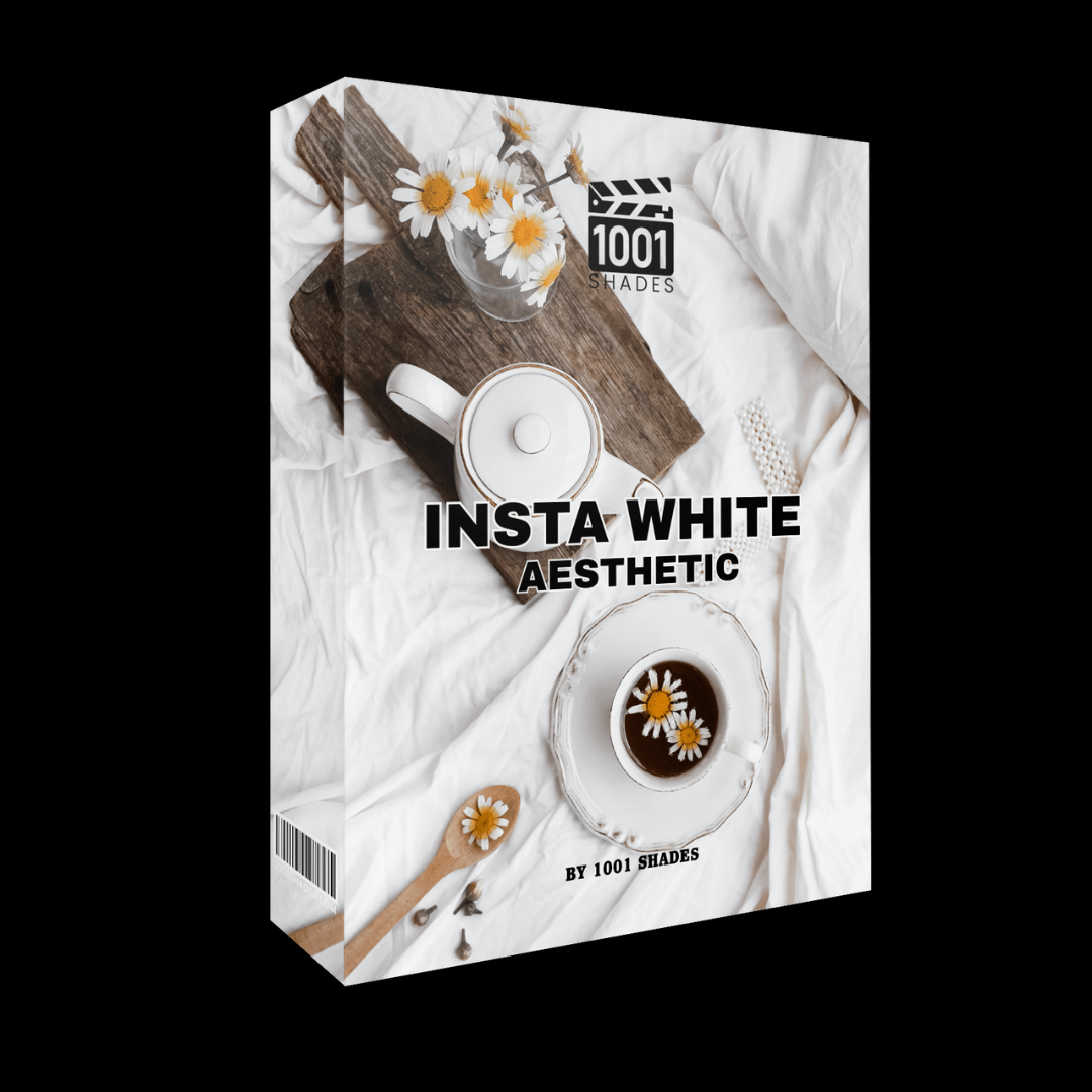 1001 Shades Instagram White Aesthetics Lightroom Presets